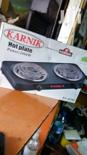 Double Hot Plate Stove