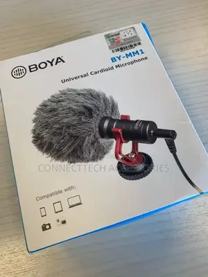 Boya BY-MM1 Vedio Record Microphone For DSLR Camera,Phones,Laptops