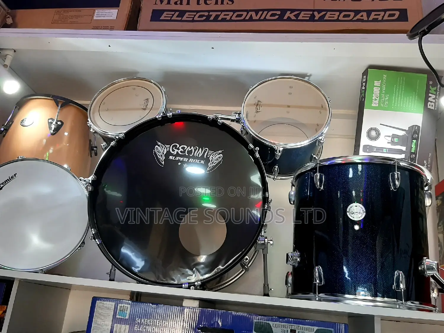 Gemini Drumset