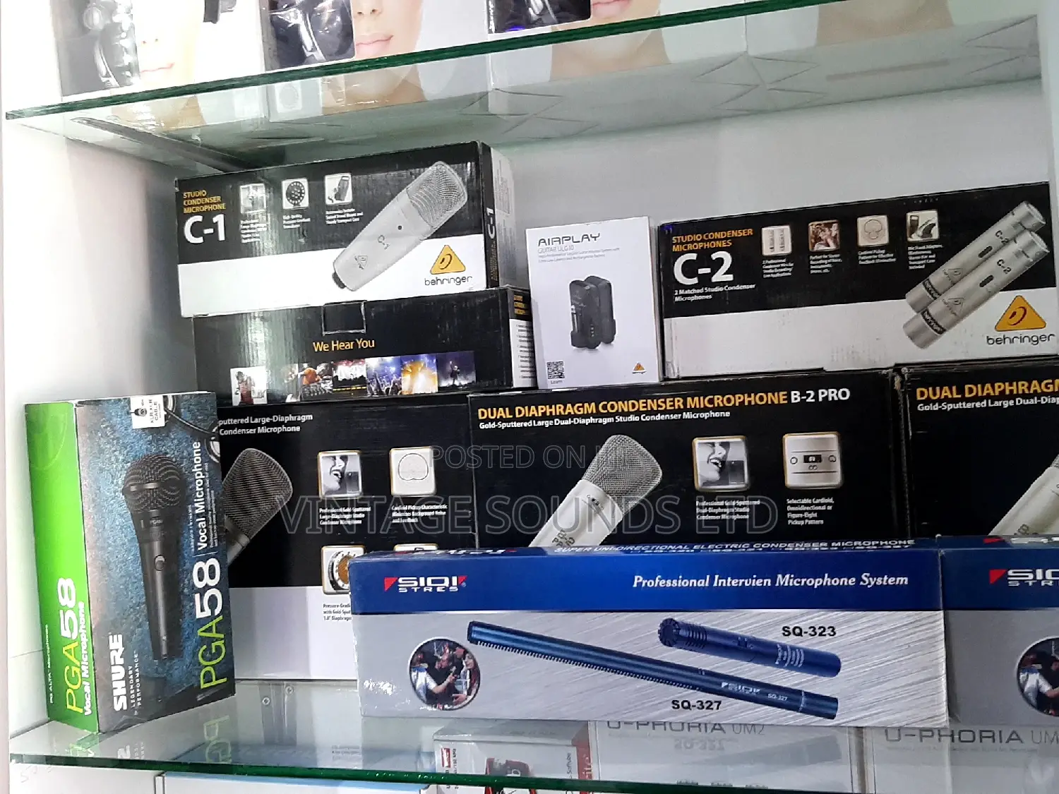 Studio Codenser Microphones Behringer C1
