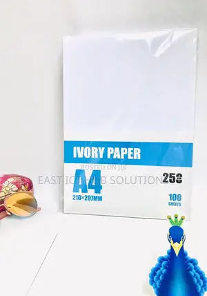 Quality Ivory Paper 250gsm (Per Ream)