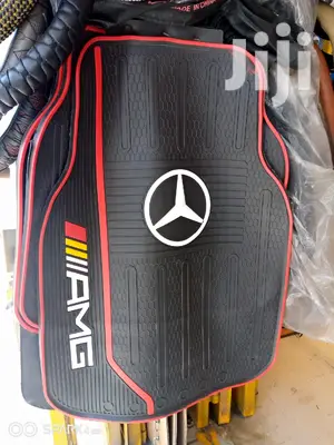 Branded Rubber Mercedes Mats