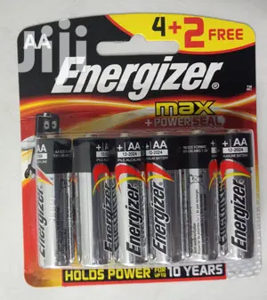 Energizer AA 6pack Batteries