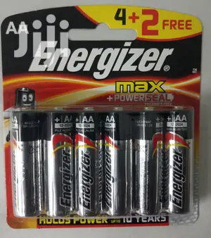 Energizer AA 6pack Batteries