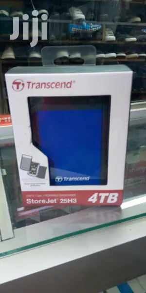 4TB Transcend Hard Drive.