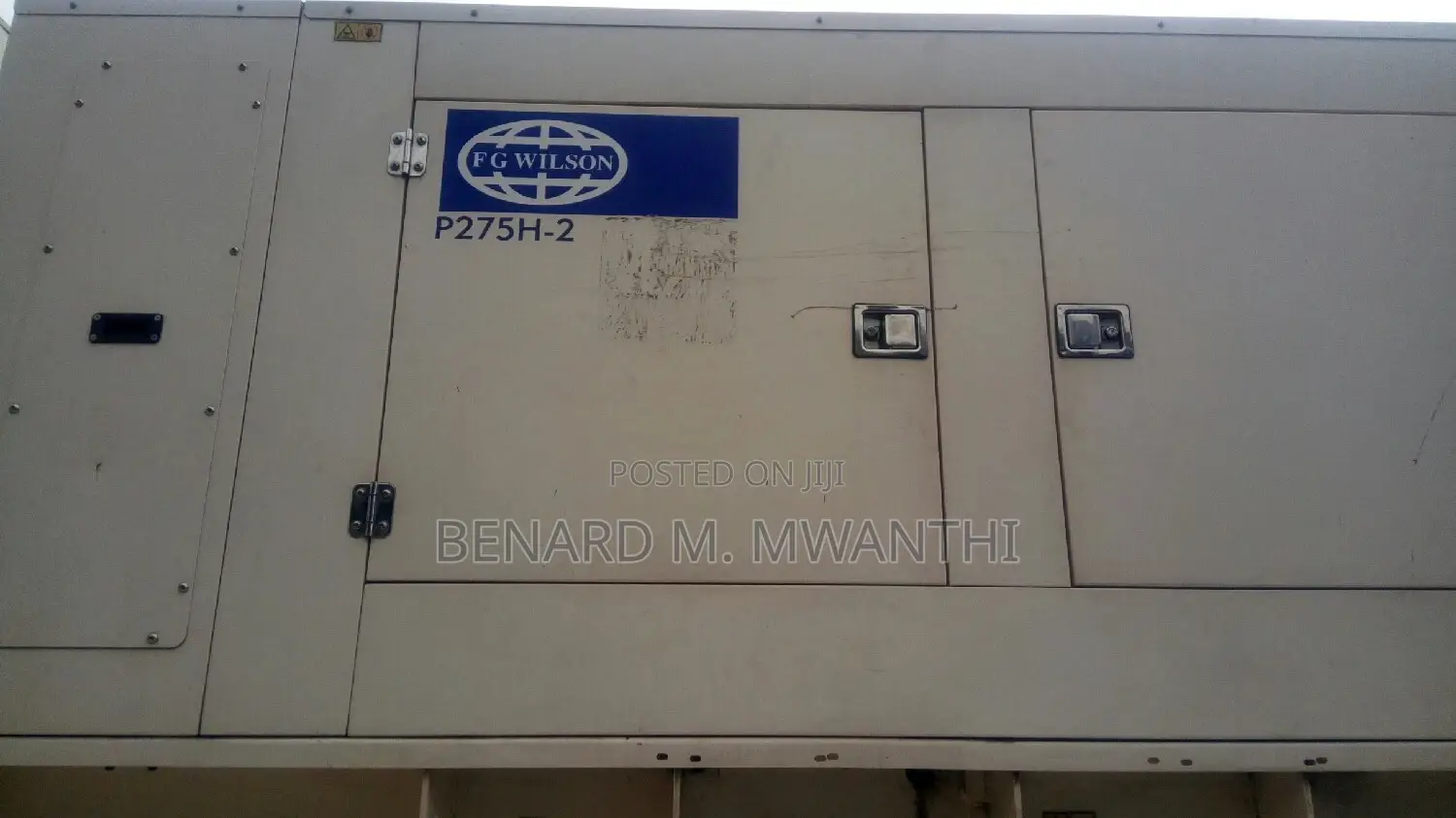 275kva Genset For Hire
