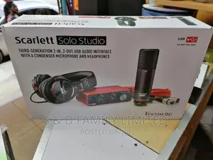 Focusrite Scarlett 3rd Generation Solo Studio