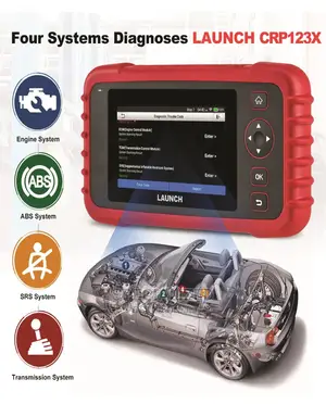 Launch X431 Creader 123x Android Vehicle Diagnosis Machine