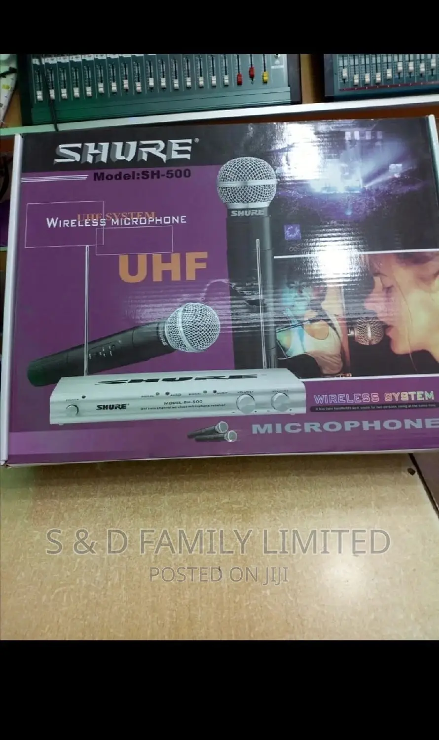 Shure SH 500 Wireless Microphone