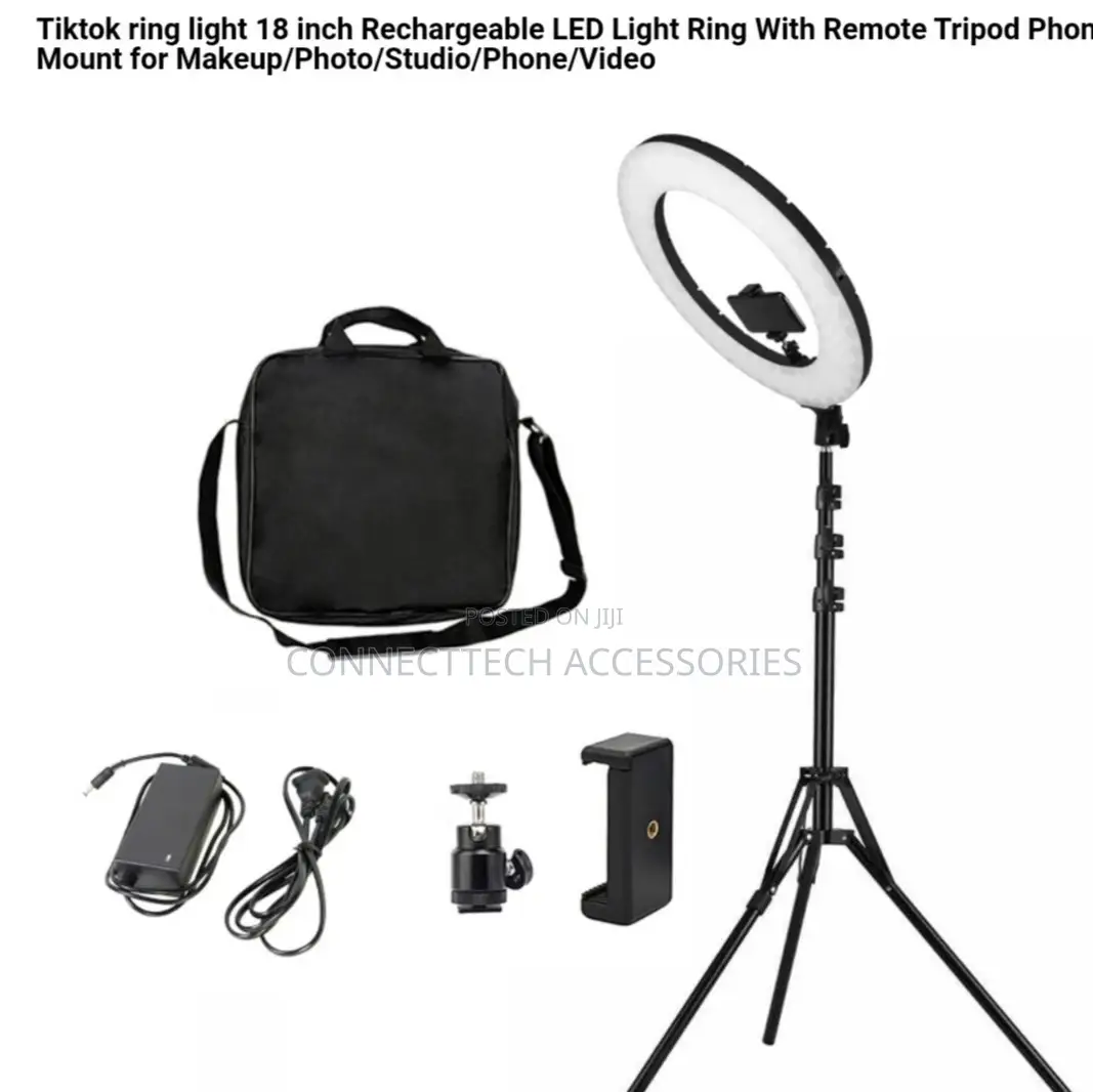 Tripod Stand Combo With Ring Light