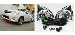 Toyota Axio/Fielder: Ilamp Fog Lamps Set With Silver Covers
