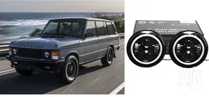 2X Range Rover Classic, Led Headlight With Angel Eye Halos