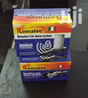 New Car Romatec Alarm, Free Installation.