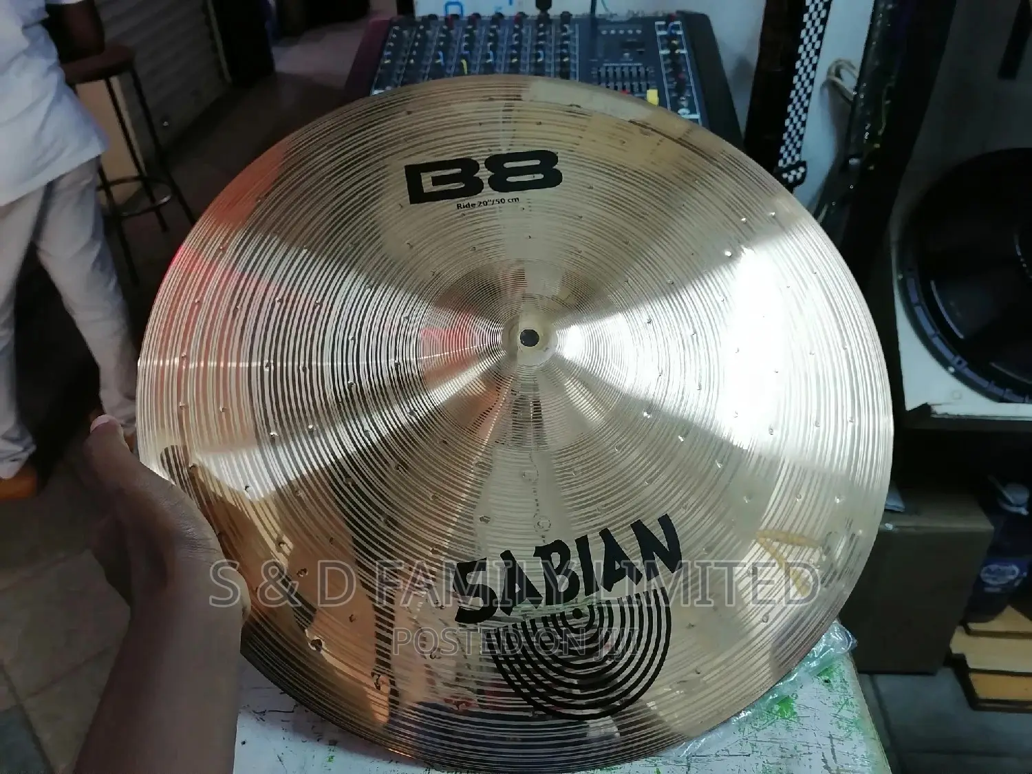 Sabian Drumset Ride 20"/50cm