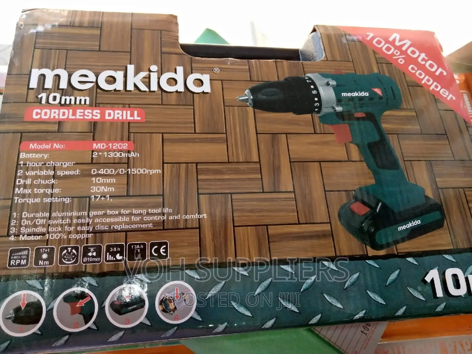 Meakida Cordless Drill