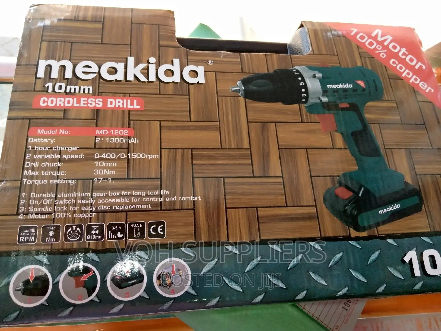 Meakida Cordless Drill