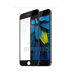 Glass Screen Protector for iPhone 8 - Black
