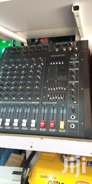 Max 6 Channel Mixer Black