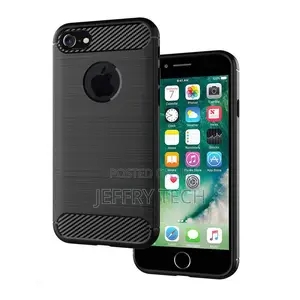 Slim Shockproof Case for iPhone 8/7 - Black