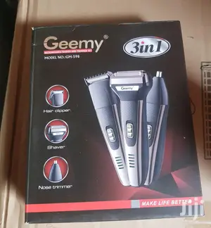 Geemy 3 In 1 Shaver,Smoother,Nose Trimmer