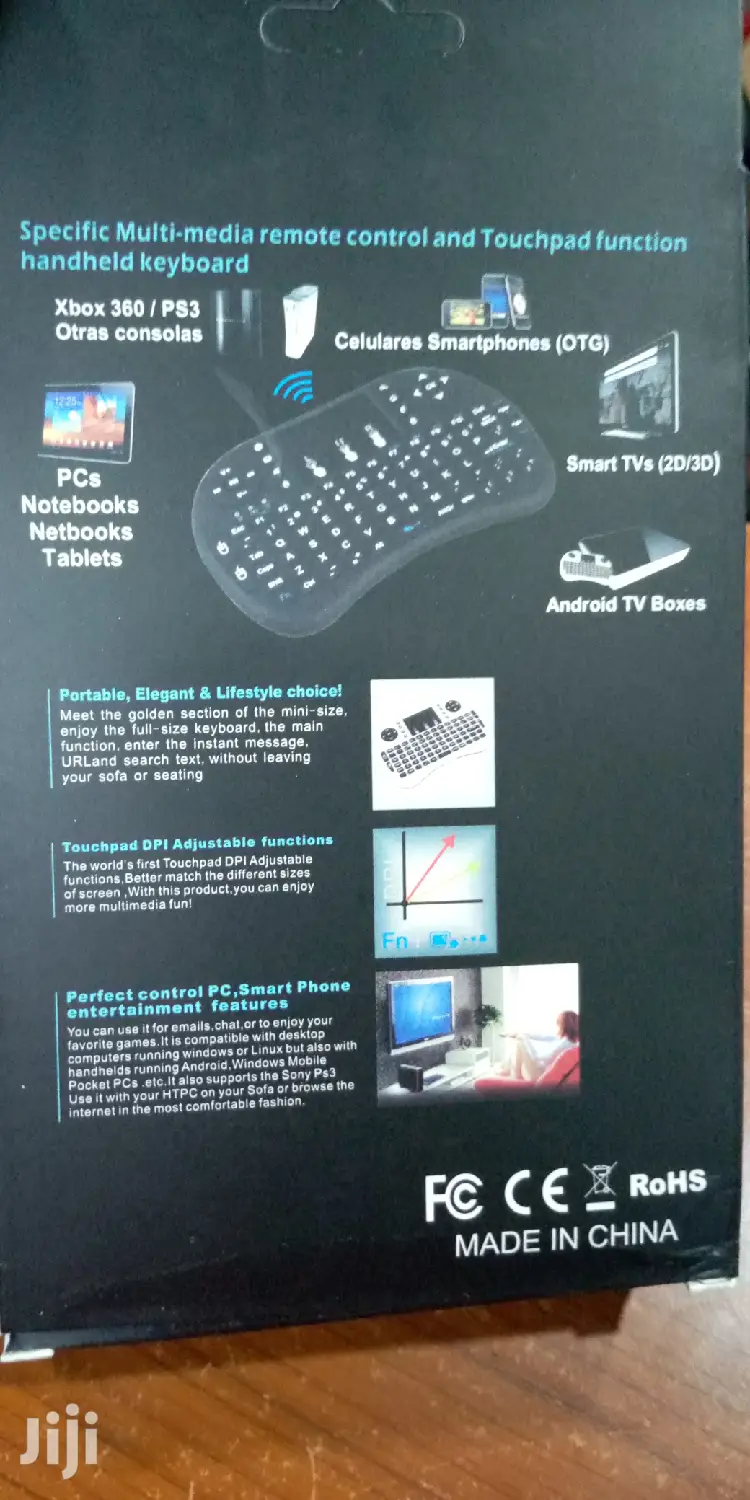 Mini Portable Wireless Keyboard.