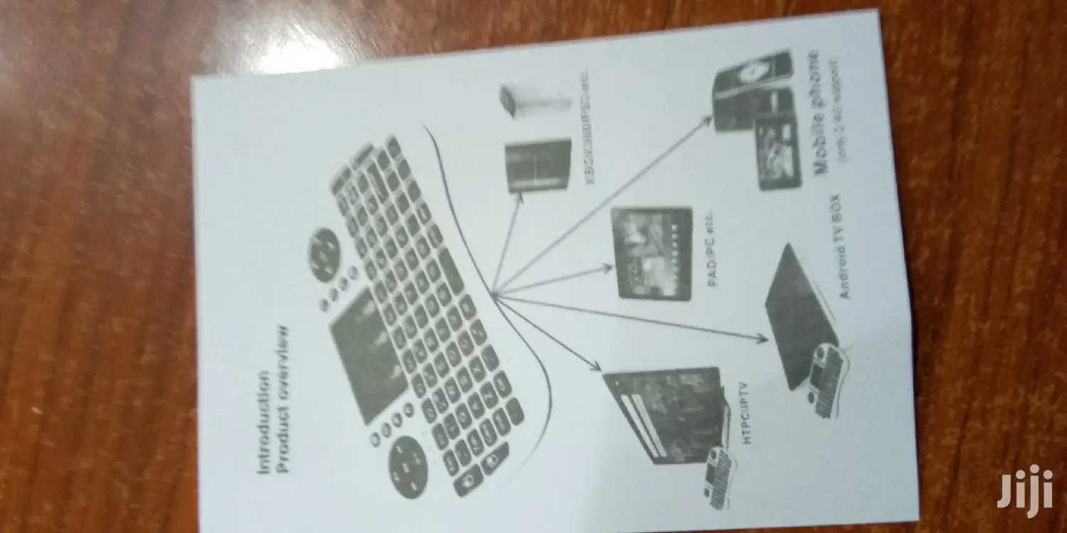 Mini Portable Wireless Keyboard.