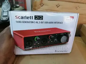 Focusrite Scarlett 2i2 3rd Generation With Pro Tools