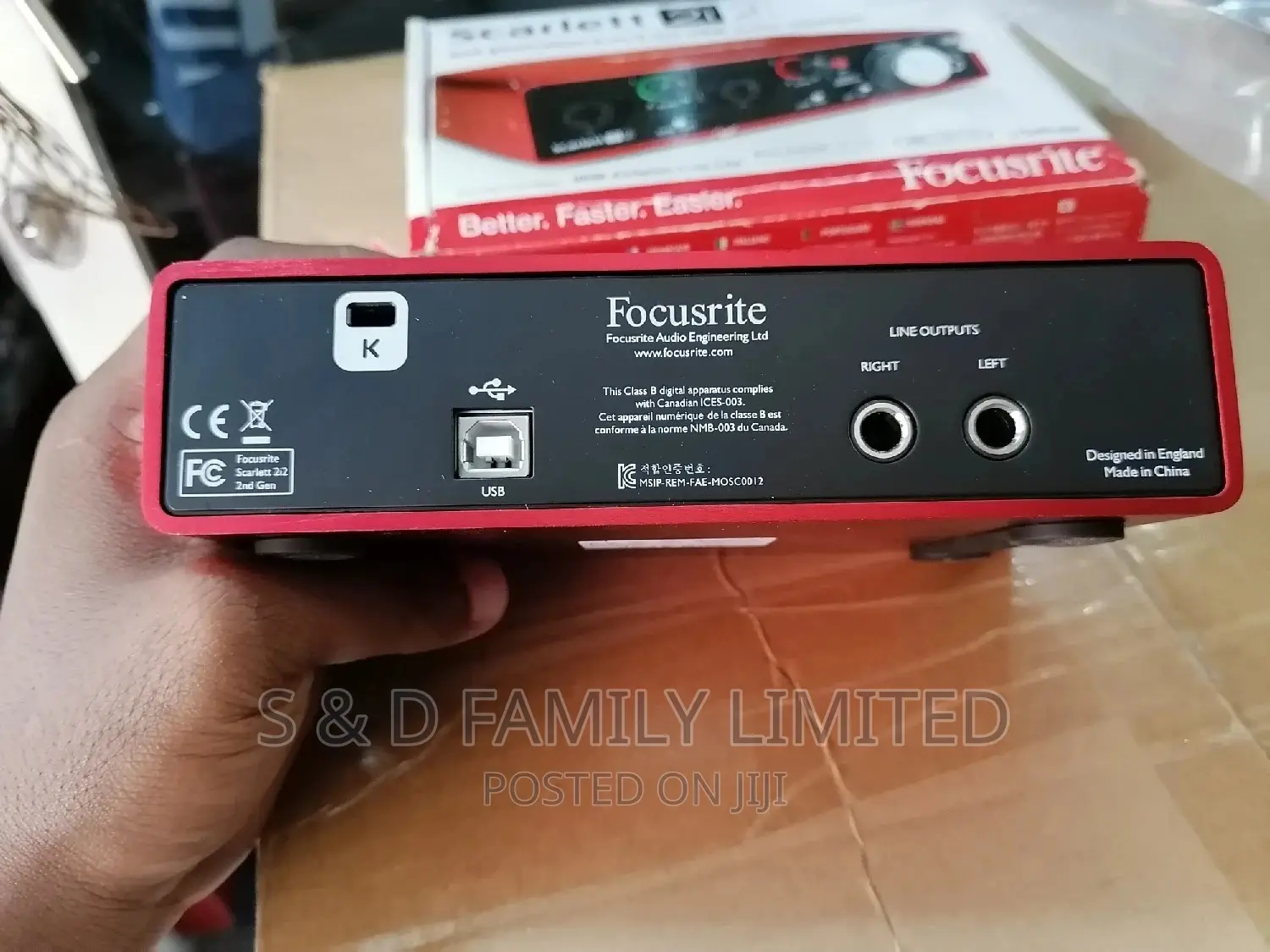 Focusrite 2i2 2nd Generation
