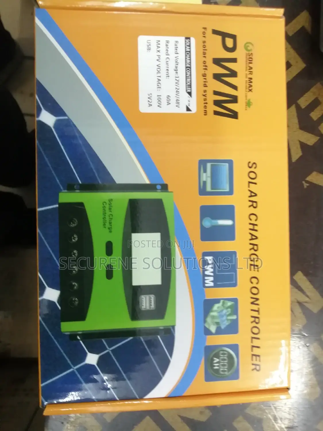 Solarmax Solar Charge Controller 60 Amps