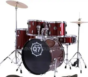 Q7 Acoustic Drumset Wine Red