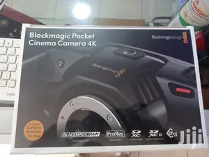 Black Magic Pocket Camera With Videos
