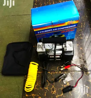 New 2-Cylinder Air Compressor, Free Delivery Within Nairobi Town.