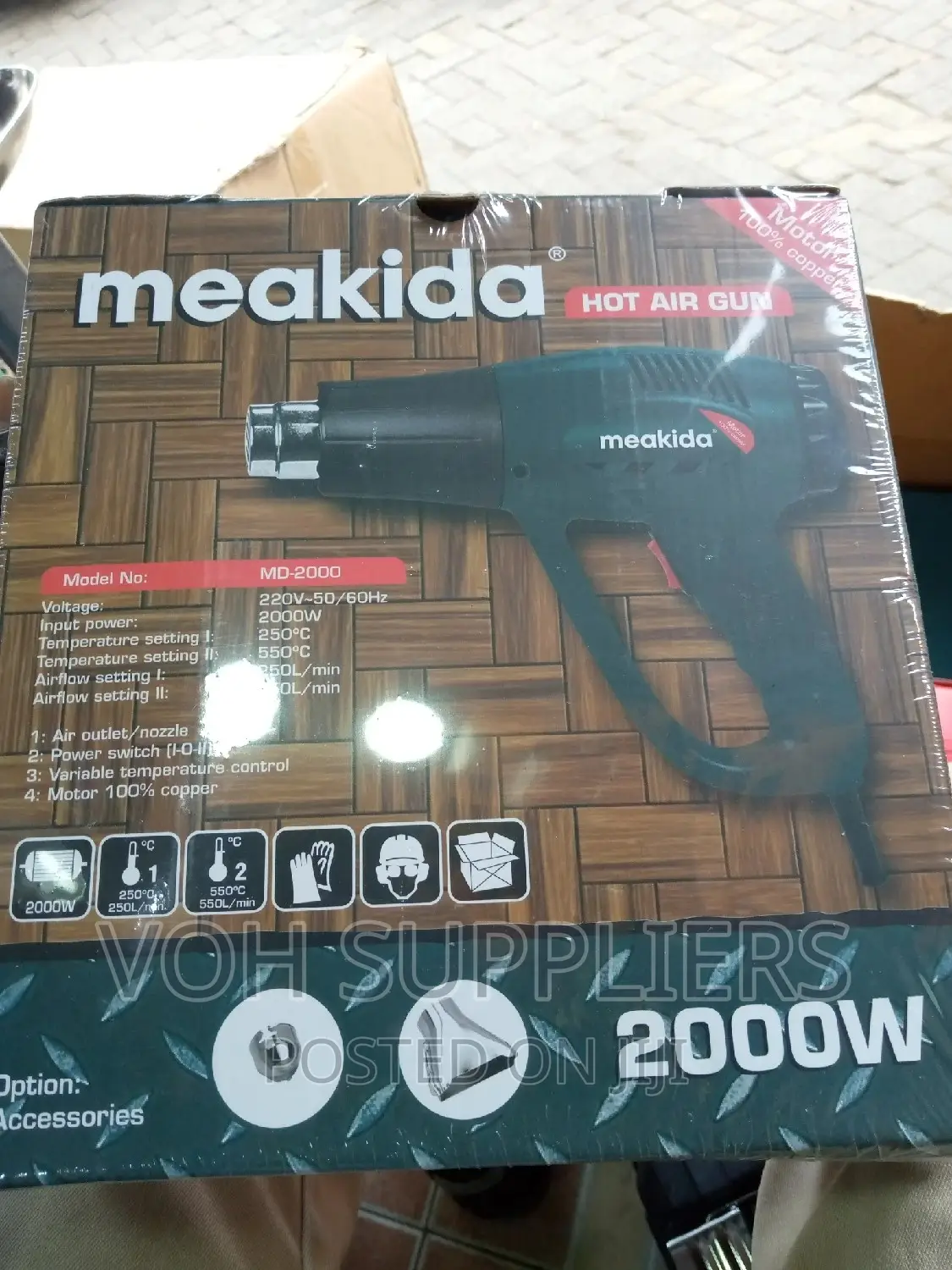 Meakida Hot Air Gun