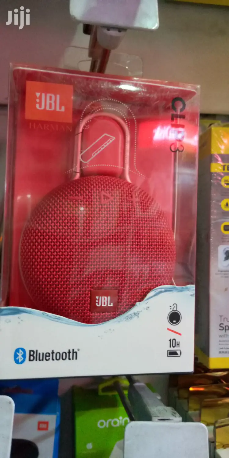 JBL Clip3 Portable Bluetooth Speaker.