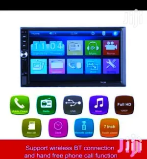 New Car Double Din Radio With Bluetooth, Usb, Fm Radio...
