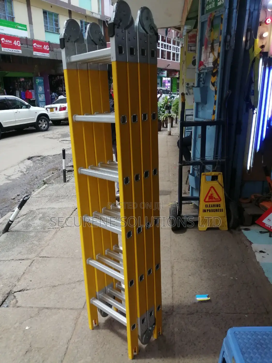 Fibre Glass 24ft Multipurpose Ladder