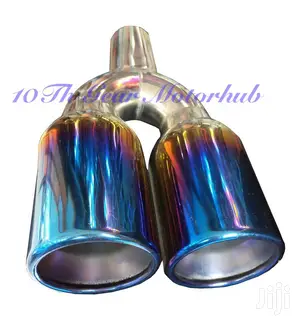 Car Exhaust Double Tip HKS Without Sound