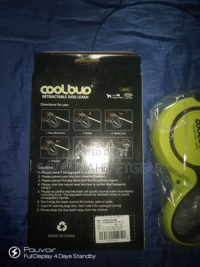 Retractable Dog Leash - 5m