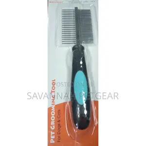 Double Flat Comb for Pet Grooming