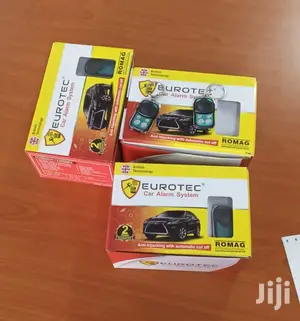 New Car Eurotec Brand Alarm System With Cut Off, Free Installation.