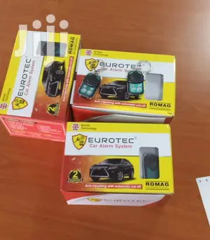 New Eurotec Car Alarm System With Engine Immobilizer, Free Installatio