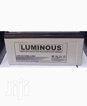 Luminous Sealed Maintanance Free Deep Cycle Battery 200ah