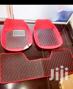 New Conjoined 5-seater Car Floor Mats, Free Delivery Within Nrb Town.