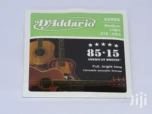 d'Addario EZ920 Medium Light Gauge Acoustic Guitar Strings