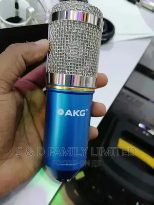 AKG Condenser Microphone ,Sponge Shock Mount