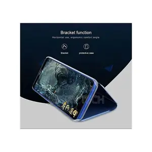 Smart Clear View Mirror Case for Huawei P30 Lite Cover Leather Flip Ca