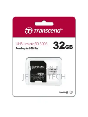Transcend 32GB 300S UHS-I Microsdhc Memory Card With SD Adapter