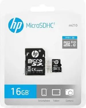HP U1 16 GB Microsd Card Class 10 90 MB/S Memory Card (With Adapter)