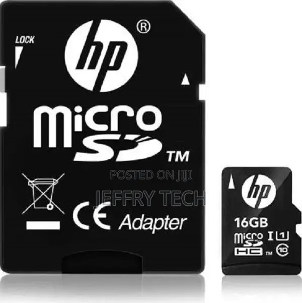HP U1 16 GB Microsd Card Class 10 90 MB/S Memory Card (With Adapter)
