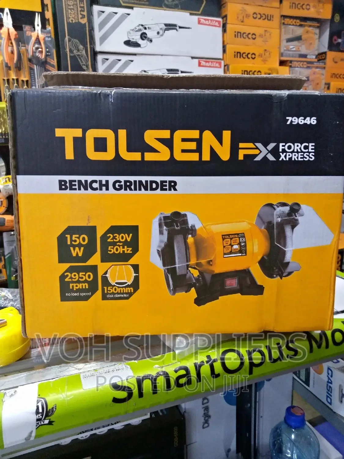 Tolsen Bench Grinder